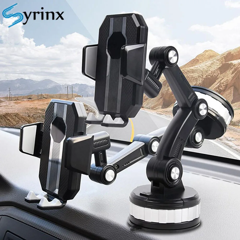 Multifunctional Adjustable Mobile Phone Holder Suction Cup AR Navigation Phone Mount For Redmi Samsung iPhone 11 Pro Phone Stand