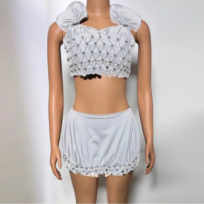 Sexy Gogo danseuse tenue de fête discothèque voiture Performance Costume Festival vêtements femme Dancehall reine Rave porter noir yj885