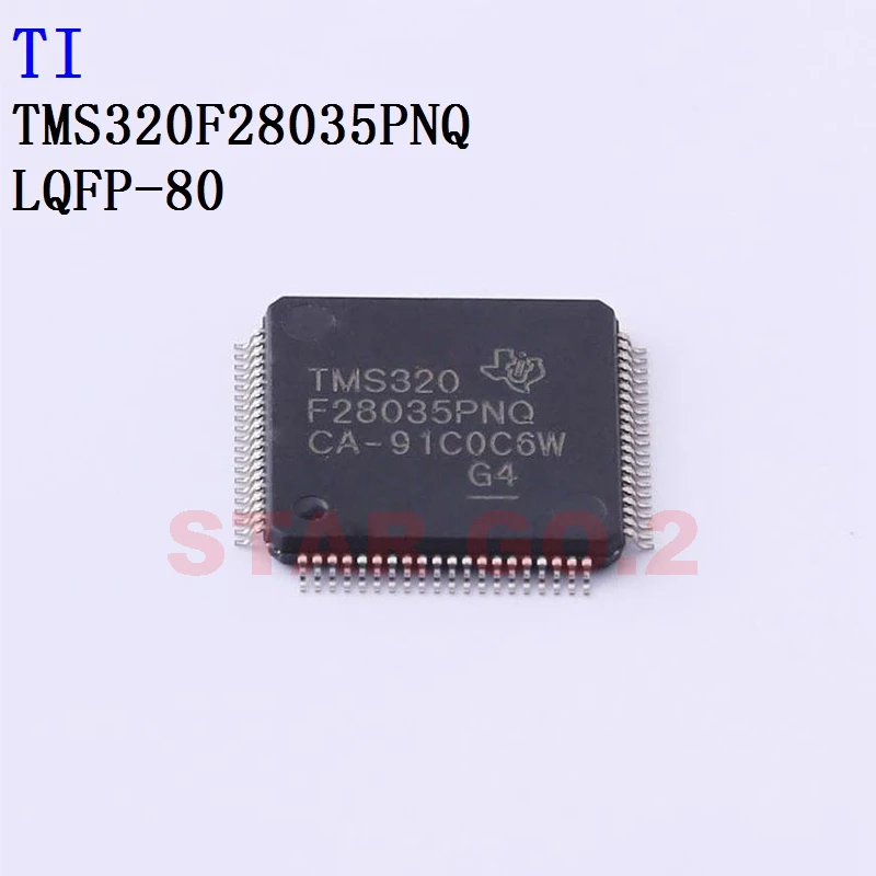 

2PCSx TMS320F28035PNQ LQFP-80 TI Microcontroller