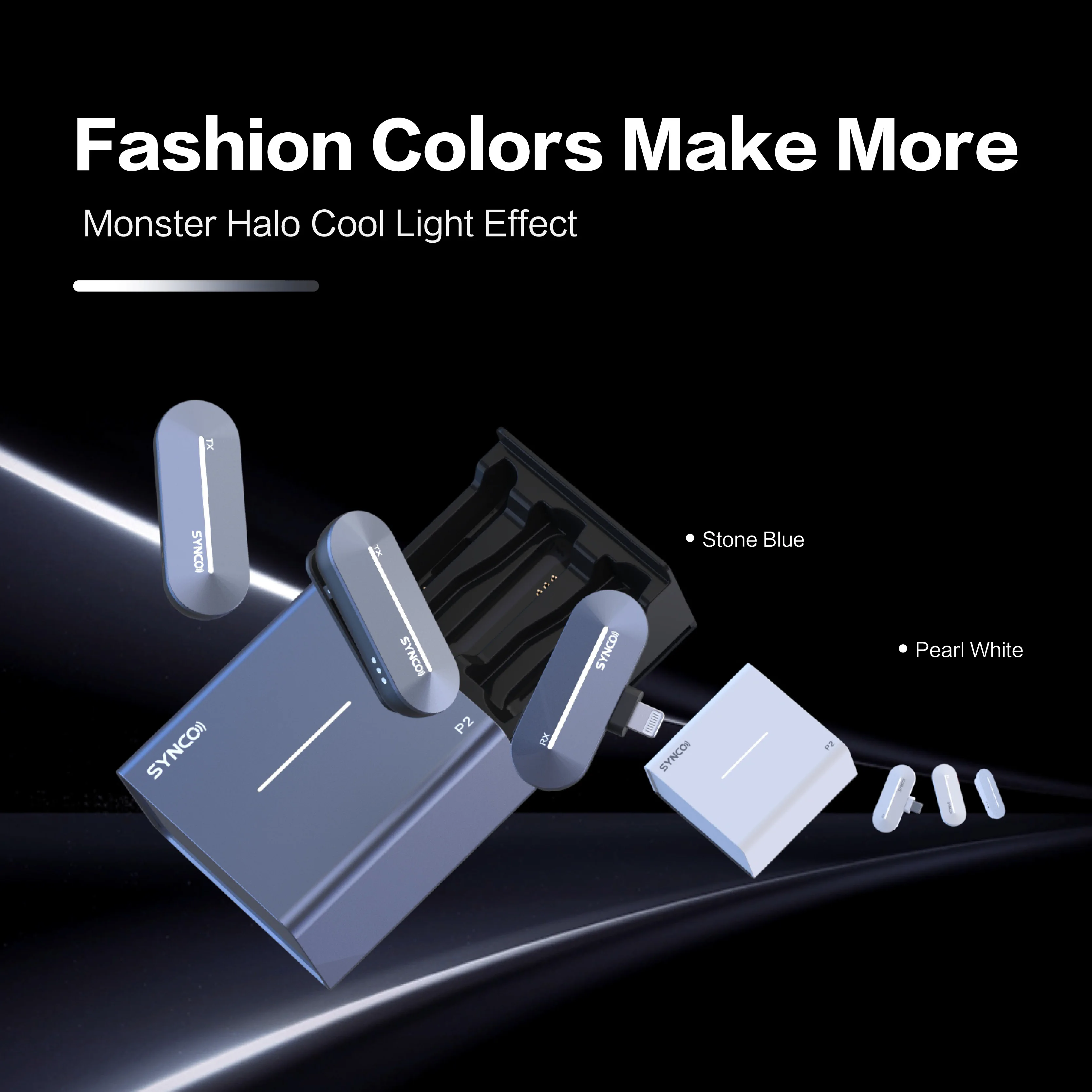 Смартфоны SYNCO P1T P1L P2T P2L Mic P1 L T P2 беспроводные микрофоны 2,4 ГГц беспроводной микрофон для iPhone DJI Action 2 Type-C устройство