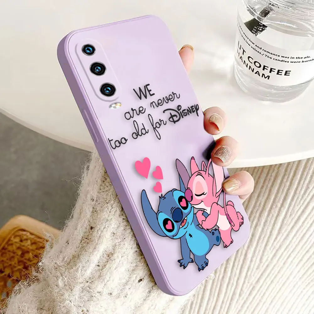 Disney Stitch Angel Telefoonhoesje Voor Infinix Hot 10 11 10S 11S 12 20S 30i 30 9 Play Noot 10Pronfc 11 12 G88 G 96X680X682 10T 5G