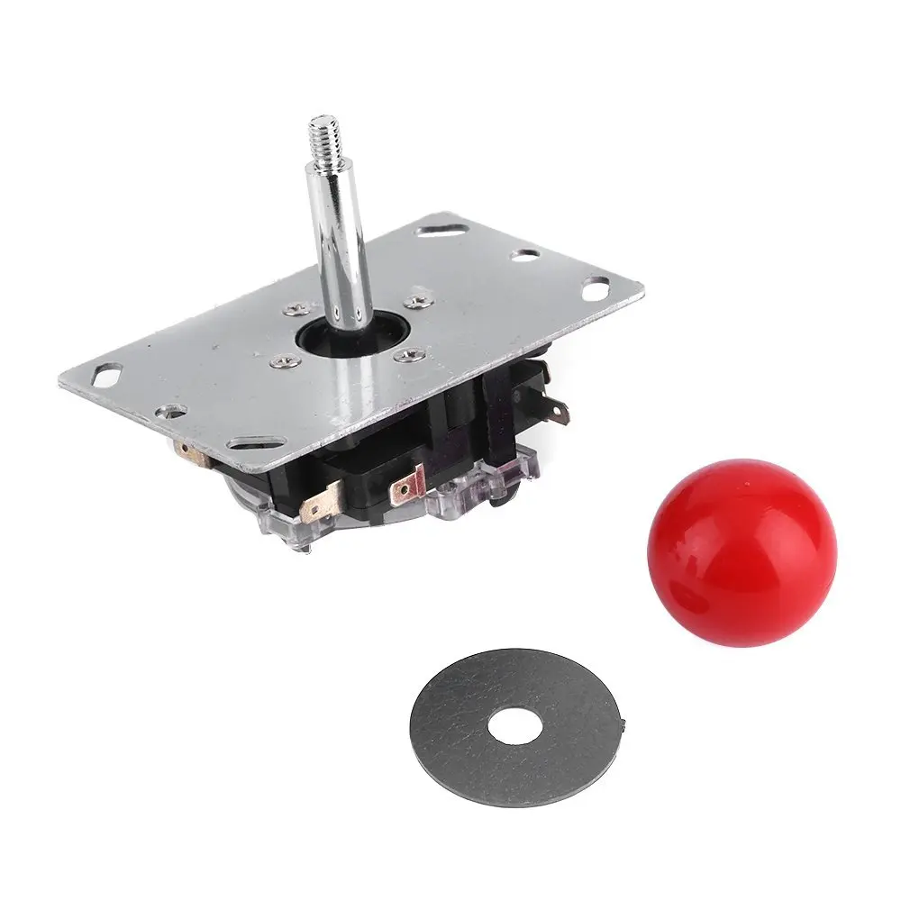 

DIY High Response Non-delayed Arcade Game Fighting Stick Controller with BallSensitive Lightweight Joystick for Game Console