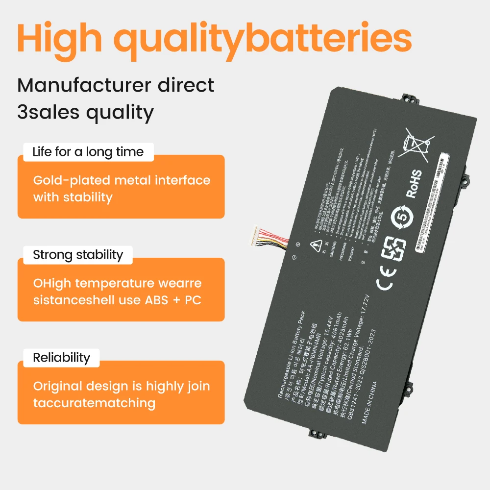 AA-PBMN4MR Laptop Battery For Samsung Galaxy Book Pro 360 13,NP930QDB NP930QED NP930XDB 1588-3366 BA43-00397 BA4300397