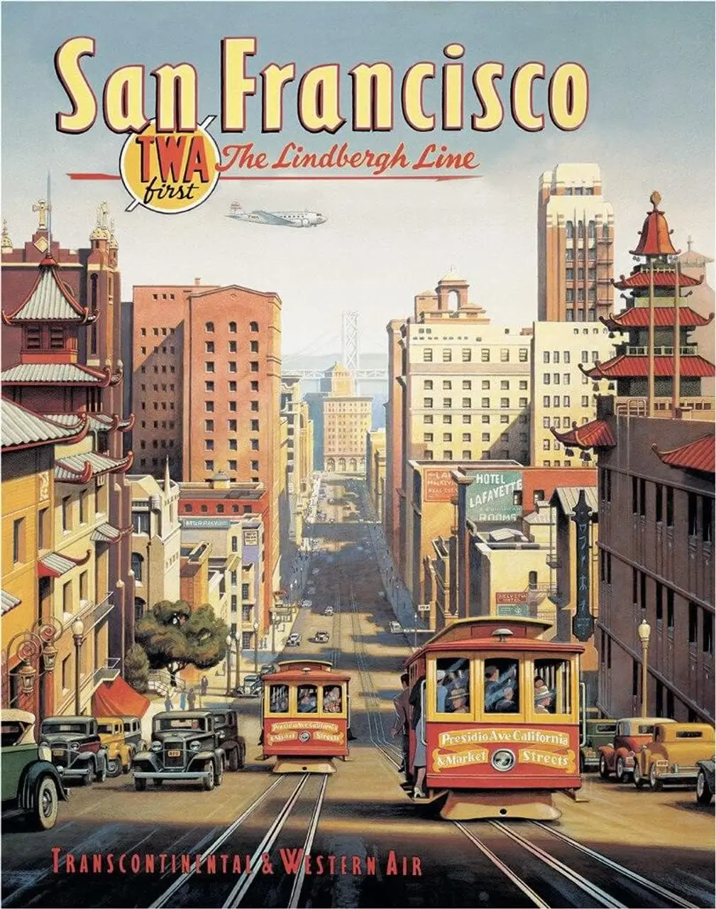 Desperate Enterprises Erickson - لافتة سان فرانسيسكو تين - ديكور حائط معدني حنين - صنع في الولايات المتحدة الأمريكية #1