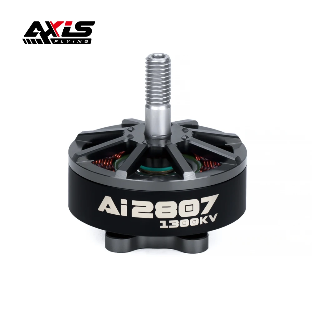 1pcs AxisFlying AI2807 Motor 4-6S 1300KV Brushless Motor for FPV Freestyle 7inch Long Range LR7 Drones FPV Quadcopter Diy Parts