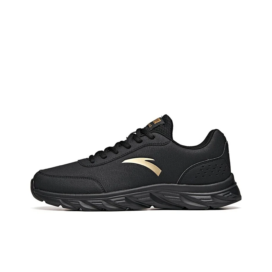 

Anta Synthetic Leather Slip Resistant, Abrasion Resistant, Breathable, Lightweight Low top Casual Running Shoes Men's 91835529-9