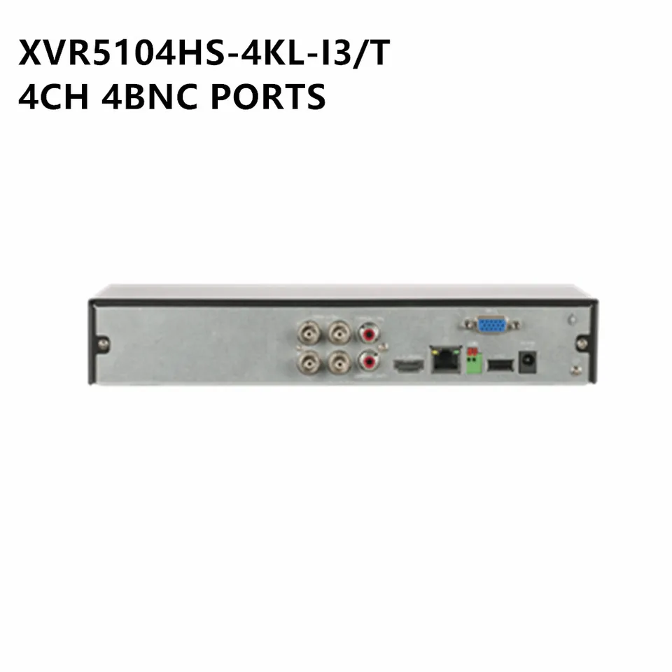 Dahua XVR5104HS-4KL-I3/T 4ch & XVR5108HS-4KL-I3/T 8ch WizSense