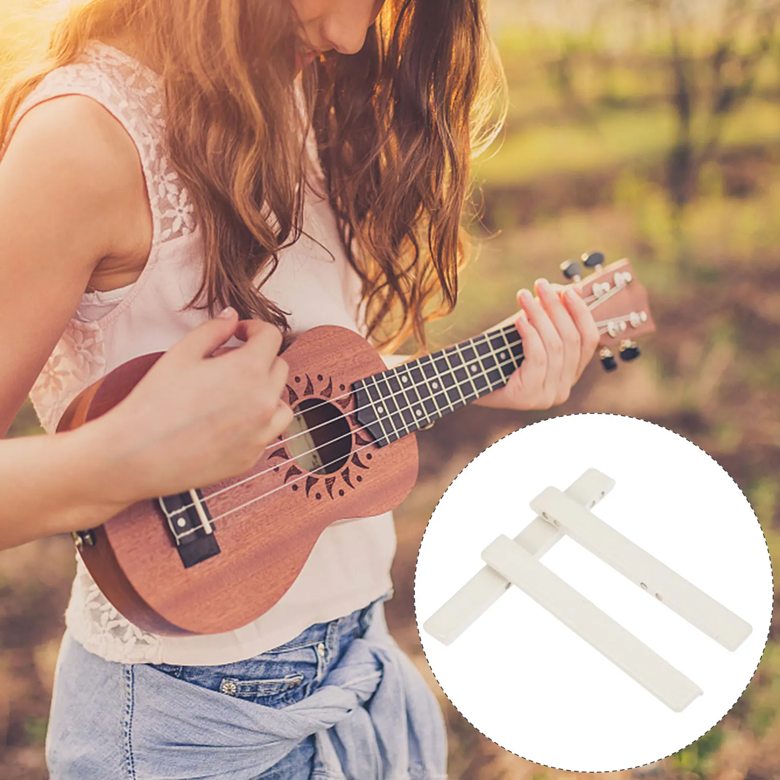 

ukulele saddle ukulele nut ukulele saddle and nut saddle and nut kit ukulele accessory