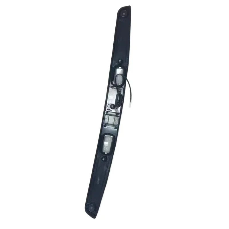 

Rear Licence Plate Assembly Lamp Cover Boot Release Button Trim Panel with Camera Lens Aperture Black for MG GS