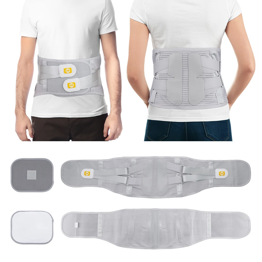 

Бионический корсет для поддержки спины при болях в пояснице, поясничный поддерживающий пояс при ишиасе и грыже межпозвоночного диска