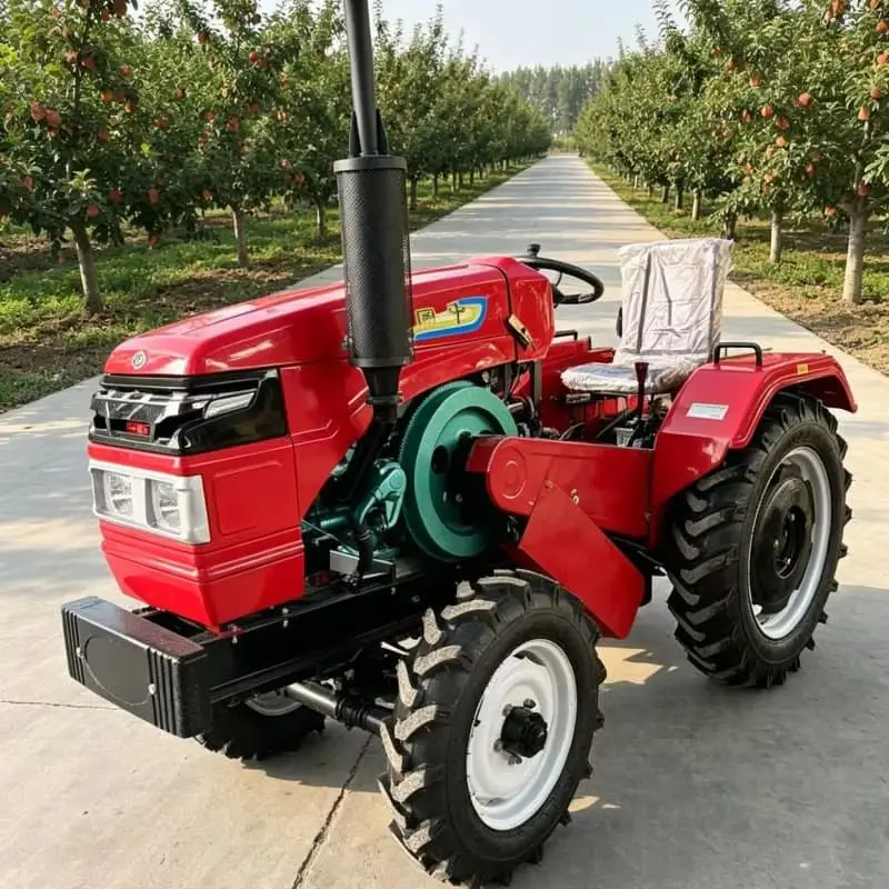 Customized Hot-selling Wheeled Rotary Tiller, Four-wheel Cultivation Equipment, New EMC-compliant Cultivation Machinery
