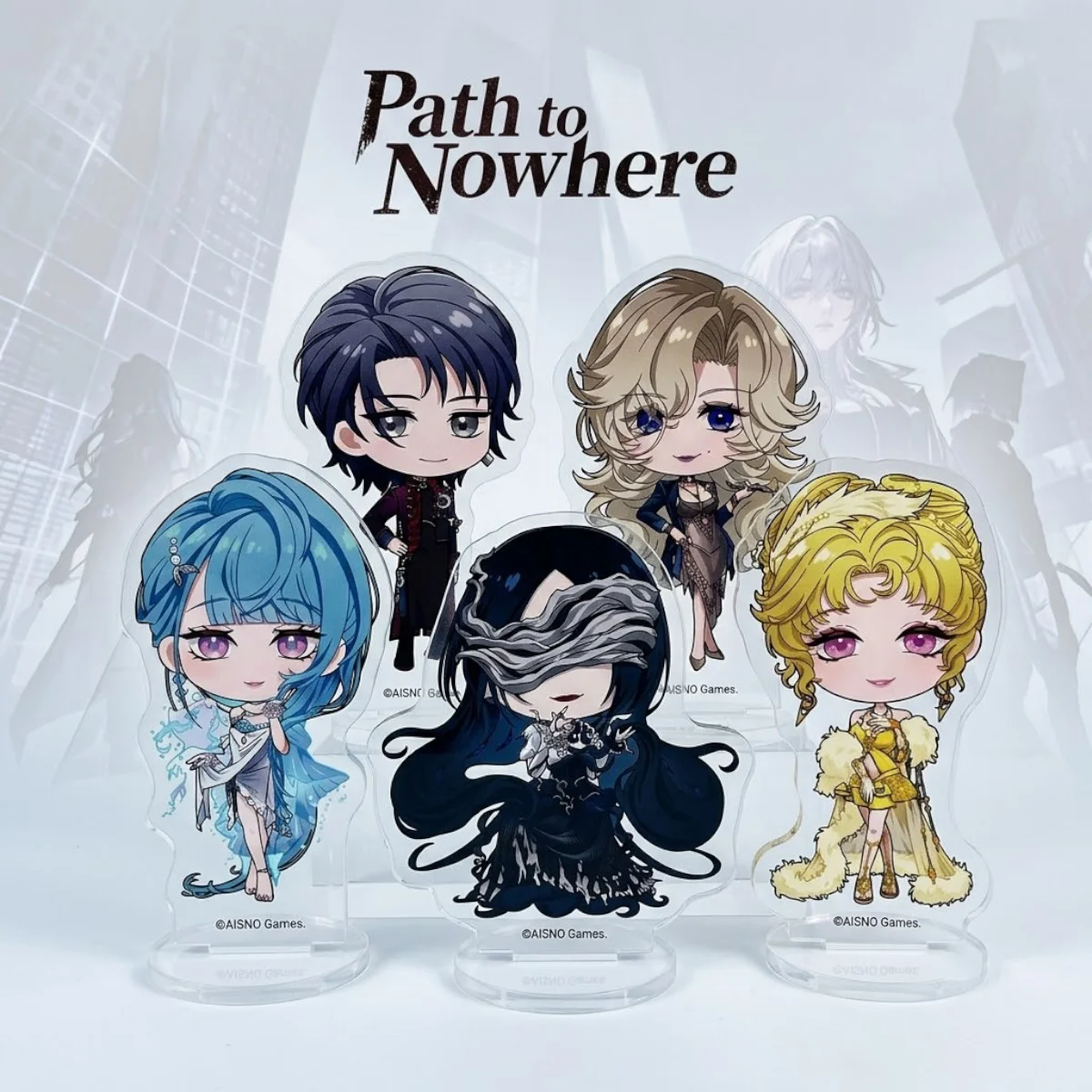 Anime Path to Nowhere Acrylic Stand Nox Eir Holiday Halloween Gift New Game Fan Desktop Display Decor keychain