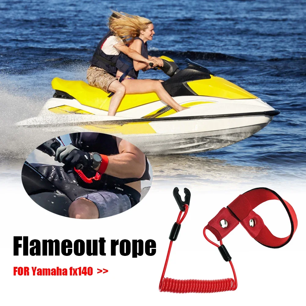 Stop Kill Safety Lanyard for Yamaha Jet Ski Universal Floating Wrist Lanyard for Yamaha FX140 Accessories