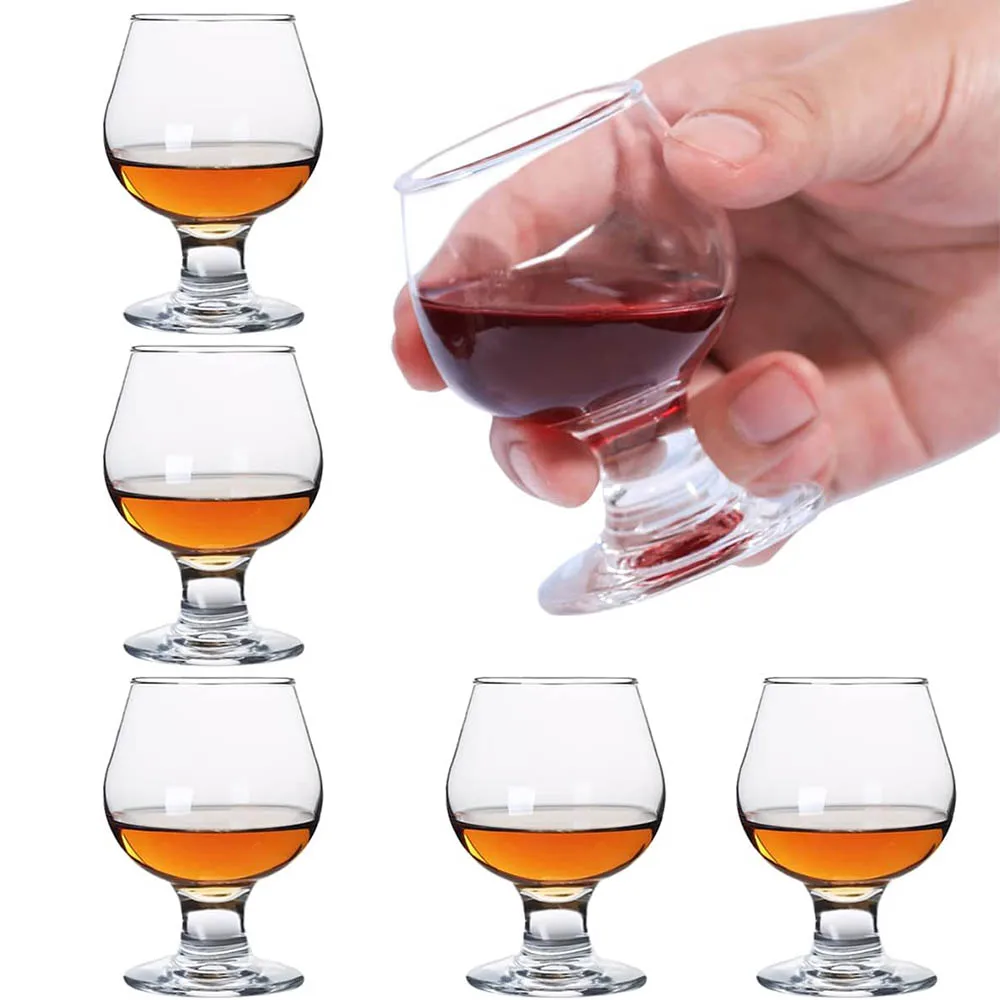 Cute Shot Glasses Small Brandy Snifters | Cognac Glasses | Port Glasses | Tequila Glasses (1.75 oz | 50ml)