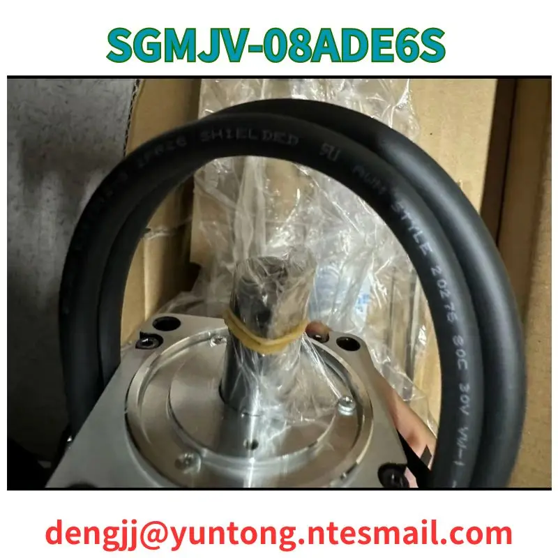 The new SGMJV-08ADE6S motor has been tested to be intact and shipped quickly