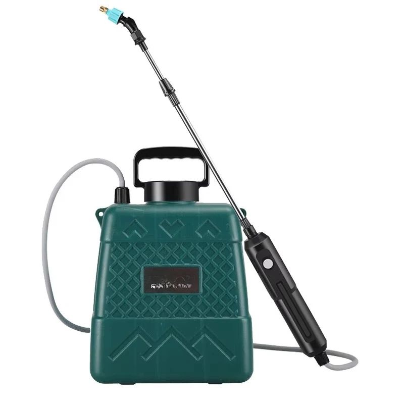 

5L Electric Atomizing Watering Can with Rechargeable Battery and Telescopic Spray Rod