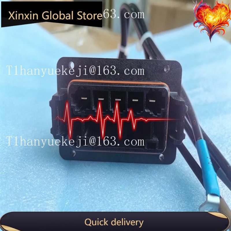 Inverter AC Output Connector, 5-Core Waterproof Plug for Solar Inverter, 20kW Power Plug Replacement，Suitable for Huawei