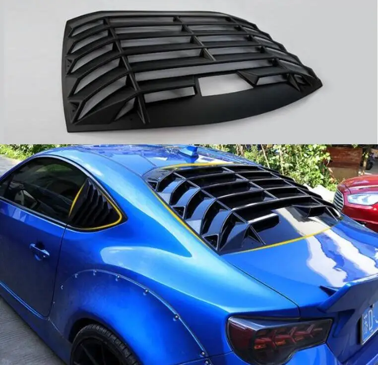 

For Toyota GT86 86 Subaru BRZ 2010-2020 High Quality ABS Matte Black Car Rear Window Top Wing Spoiler Rear Sun Shade Blinds