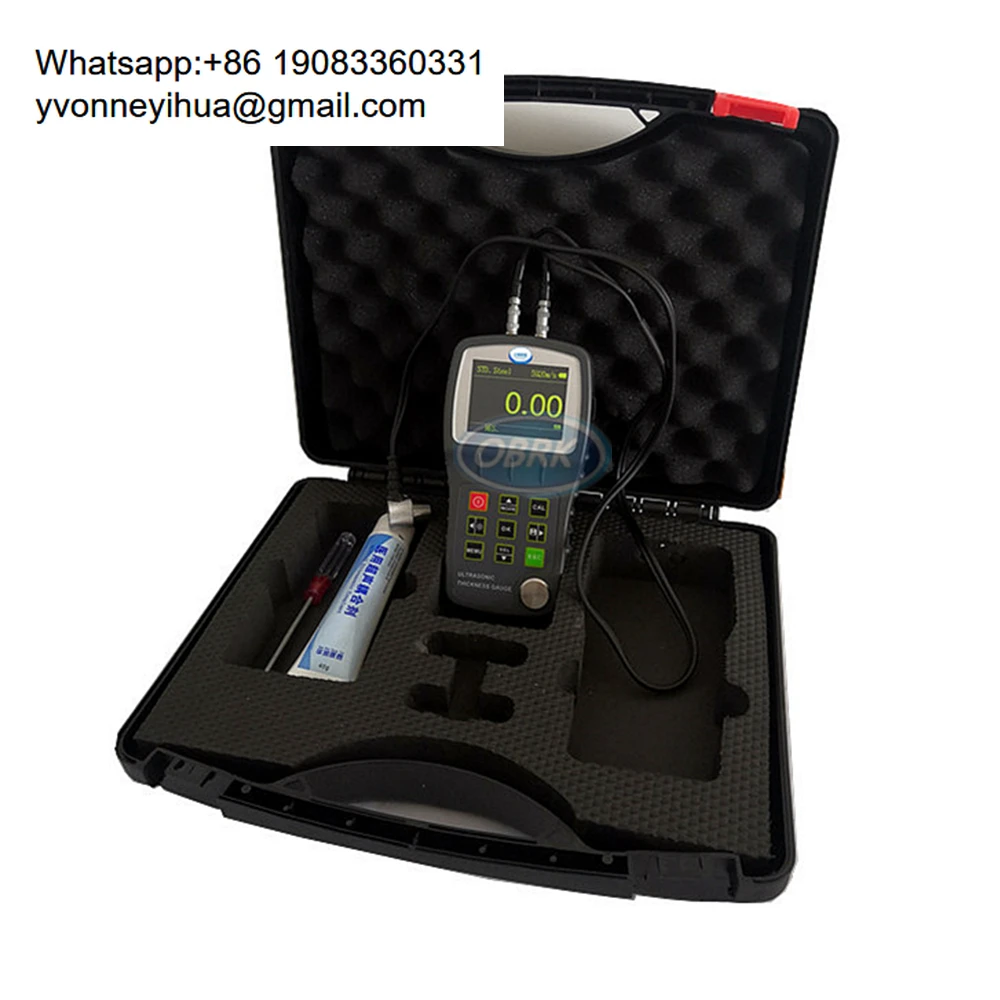 

High Precision Ultrasonic Intelligent Thickness Gauge Manufactory For Paint Ceramic Metal