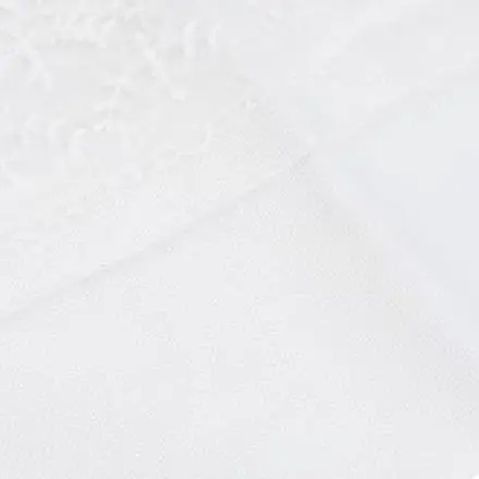 Radiator Cover with for traditional Lace Motif - Spun Linen Build Ensures Washability and Consistent Performance Over Time