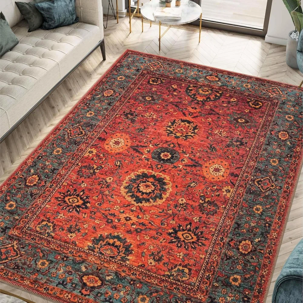 

Design 3x5 Rug - Machine Washable Entry Rug with Non-Slip Backing, Ideal for Enteryway, Kitchen, Bathroom
