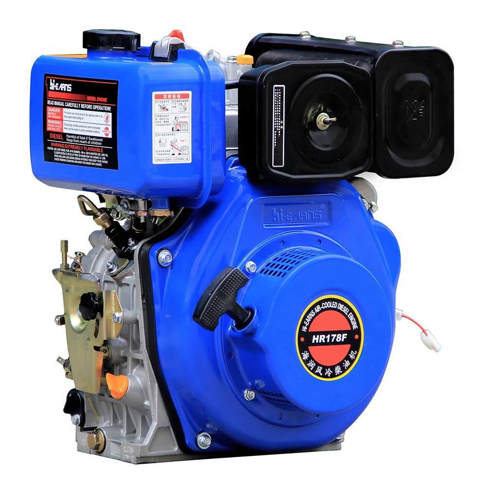 

3.8KW Air Cooled Keyway Shaft Diesel Engine For Home Or Outdoor
