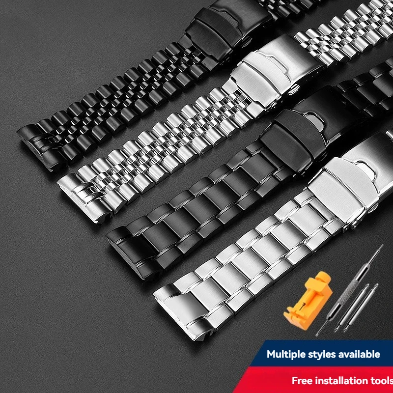 22mm Solid Stainless Steel Watch Band for Seiko PROSPEX SRPA21J1 SRPE99K1 SRP777 SRPC25773 |Men's  Durable Metal Strap