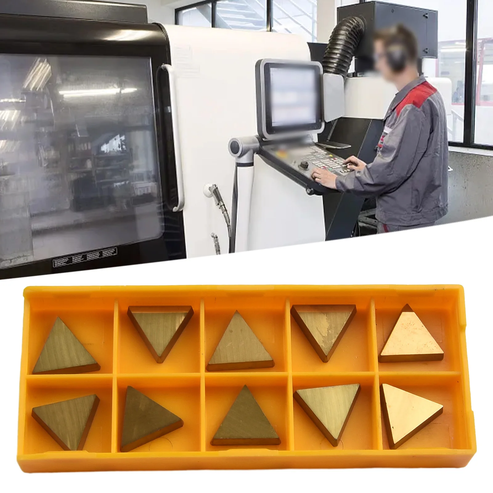 

Turning Tool Carbide Insert Precision Grinding TPKN1603 TPKN1603PDSKR YBC301 CNC Blade Carbide Inserts Accessories