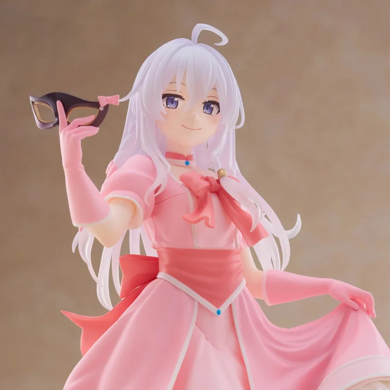 มีสินค้าในสต็อก ของแท้จาก Taito Coreful Wandering Witch: The Journey of Elaina ‌   โมเดลตุ๊กตาอนิเมะมาสเคอเรดสำหรับตกแต่งโต๊ะทำงาน