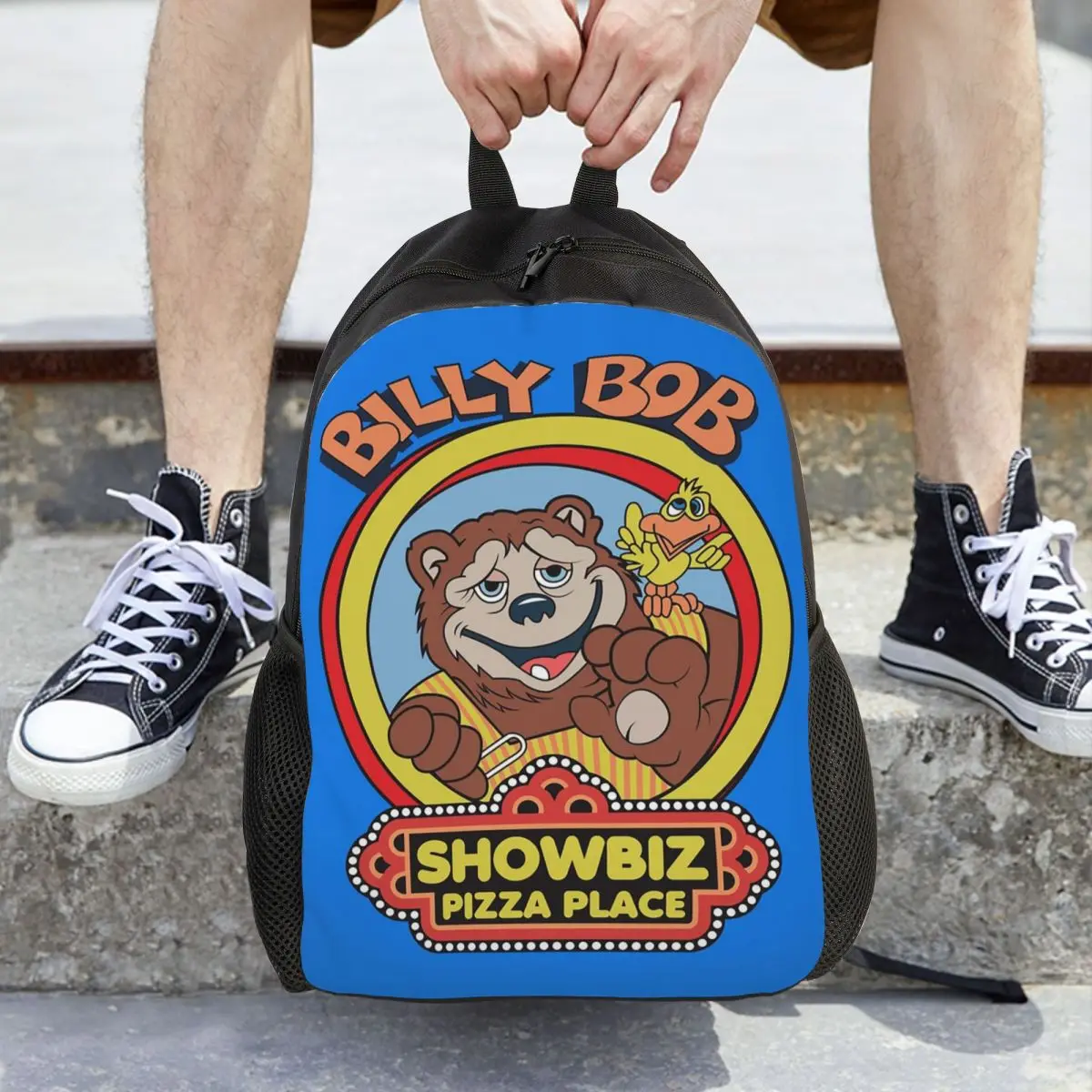 showbiz-pizza-billy-bob-mochila-venda-quente-mochila-grande-capacidade-meninos-meninas-bookbag-saco-de-escola-sacos-de-ombro-para-homens