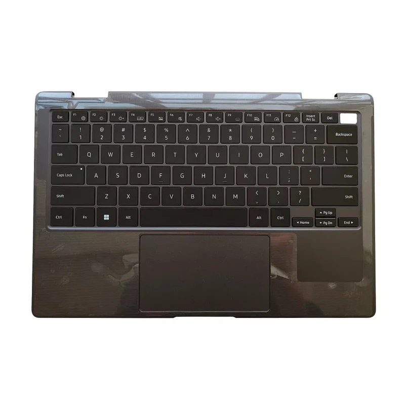 L+ New For Samsung NP730QED Top Cover Palmrest BA98-03169B Keyboard w/ Touchpad