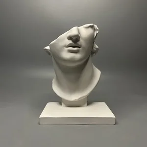 Patung Plester Romawi Antik, Patung Plester Karya Seni, Ornamen Ceruk Eropa Patung Seni Dekorasi Meja Ruang Tamu Rumah 12 dekorasi romawi penjualan terbaik - №