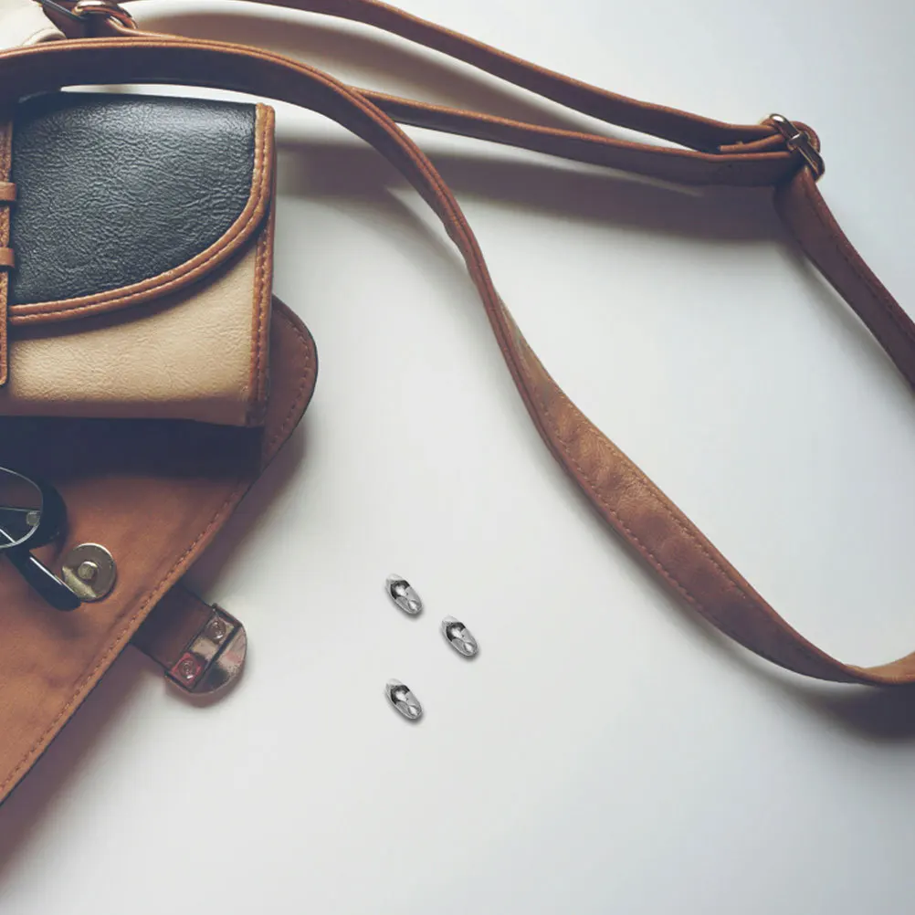 20 قطعة سلسلة الكرة المعدنية موصل المشابك الفولاذ المقاوم للصدأ مطرز سلسلة مقاطع لصنع المجوهرات عقد دي اي واي سوار إكسسوارات