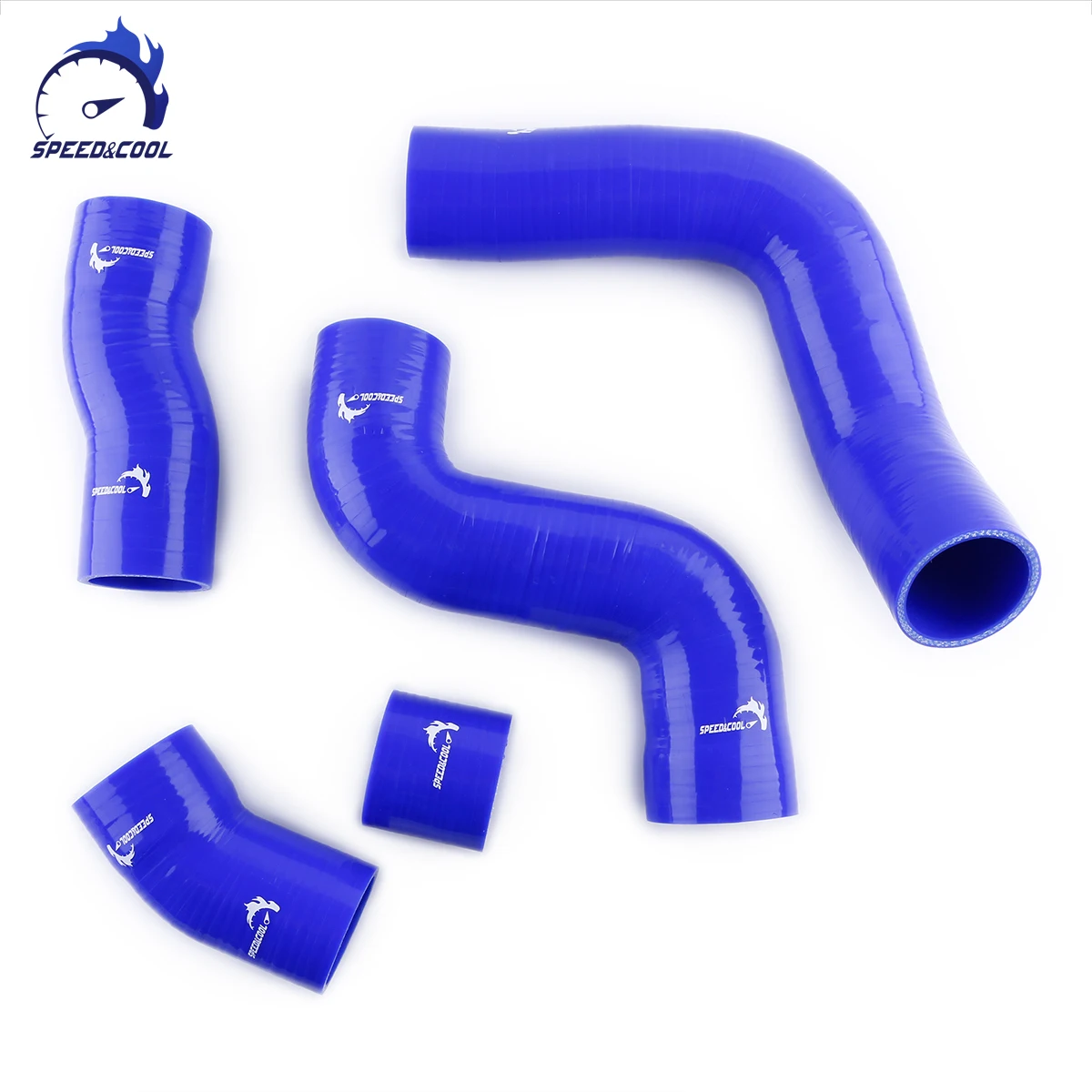 SPEED&COOL For 2000-2006 Audi A3 S3 TT MK1 1.8T 225 Silicone Radiator Intercooler Crankcase Hose Kit