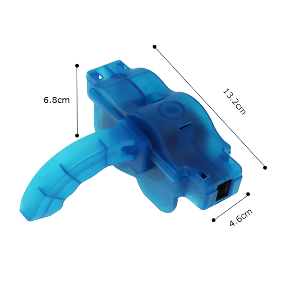 Bicycle Chain Cleaning Brush Bike Chain Washer and Scrubbing Tool Outdoor Mountain Road Cycling Chain Maintenance Cleaning Tool