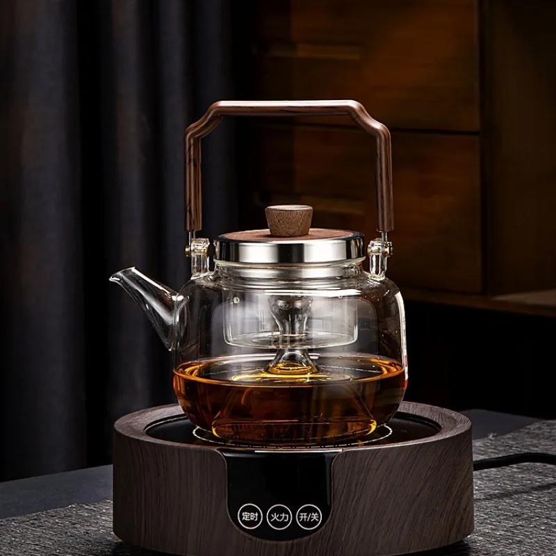 

Glass teapot 2025 new tea brewer, tea stove, health pot, multi-functional household small