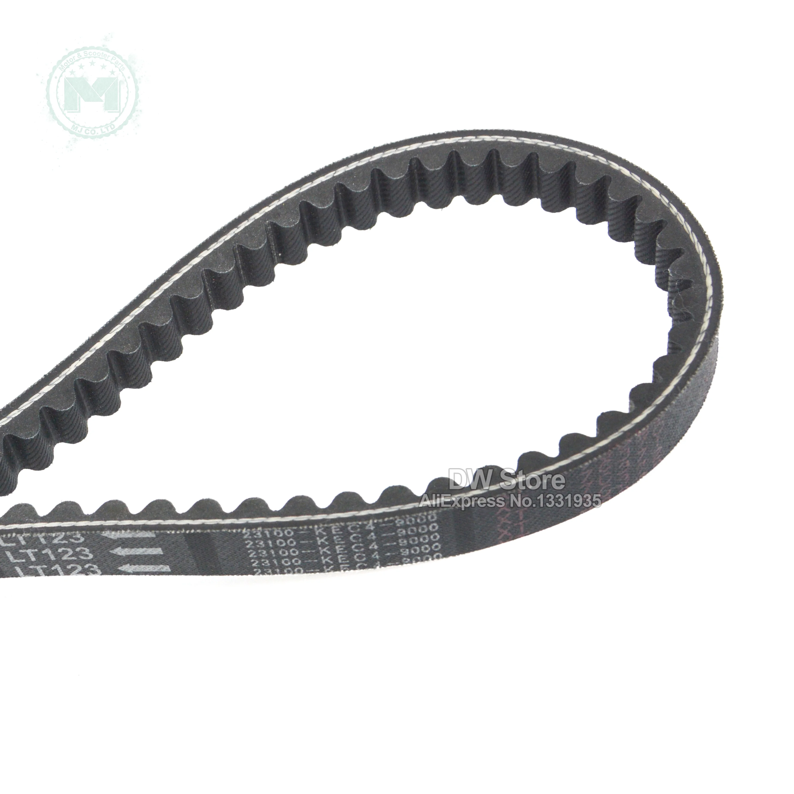 LT123 23100 KEC4 9000 COE Motorcycle scooter hight quality rubber drive belt For Kymco CK125 PEOPLES180 Like150 180 Agility 125