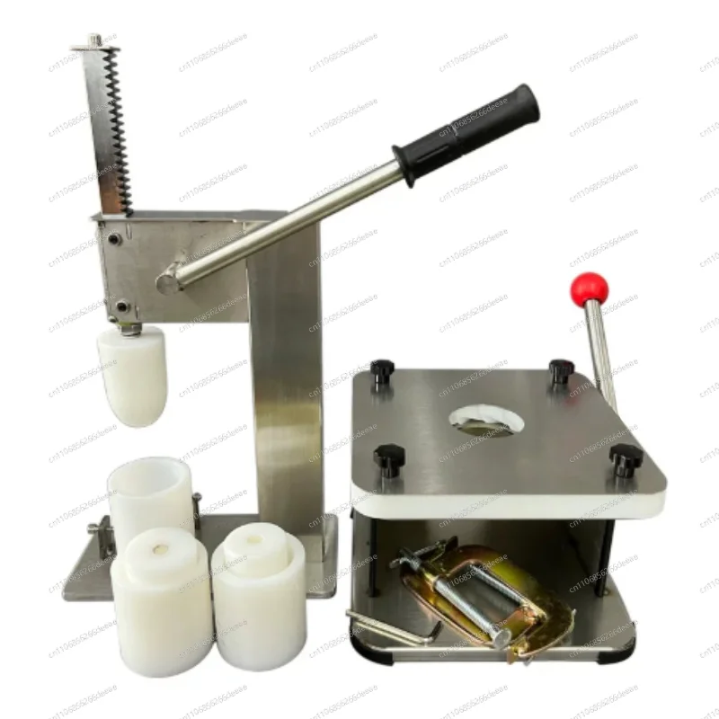 Manual Baozi Momo Making Machine, Whole Set Steamed Stuffed Bun Forming Maker Dough Press Cutting Machine