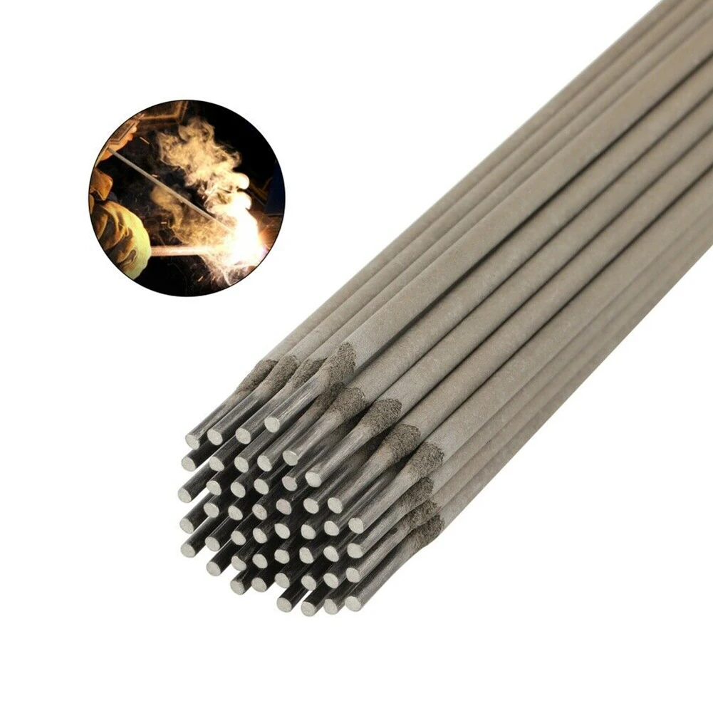 10pcs Stainless Steel E6031 ARC Welding Rods Electrodes Mild Steel 2.5mm/3.2mm Mild Steel Excellent Welding Performance Welding