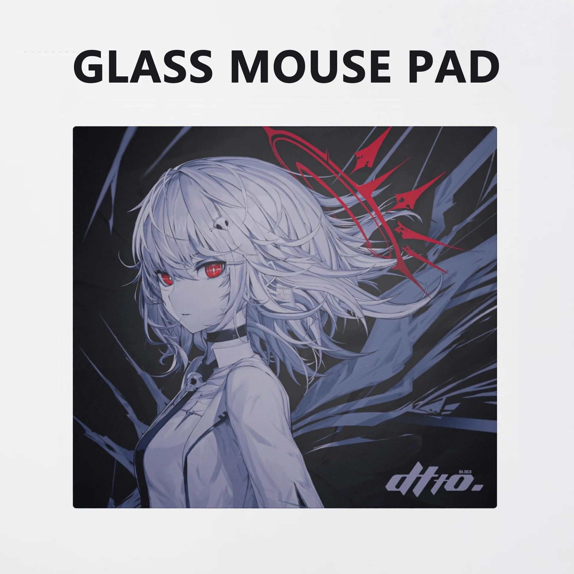 Divine Beast Seris Photovoltaic Glass Mouse Pad Tempered Upgrade Smooth FPS Game & Office Specific Mousepad Pc Laptop Desk Mat