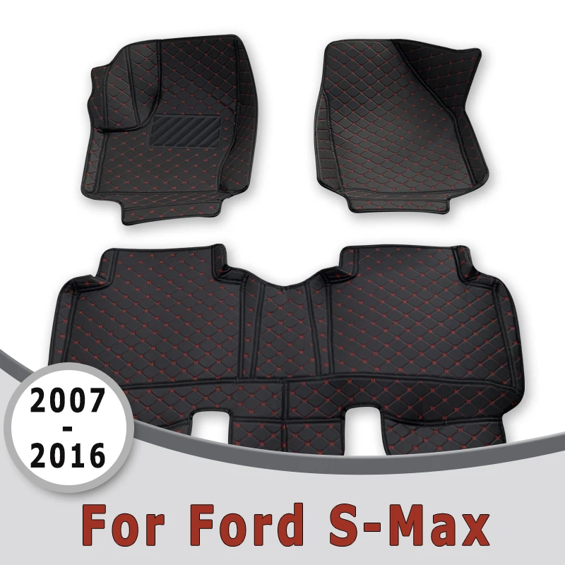 Car Floor Mats For Ford S-Max 2016 2015 2014 2013 2012 2011 2010 2009 2008 2007 Carpets Interior Parts Accessories Products Rugs