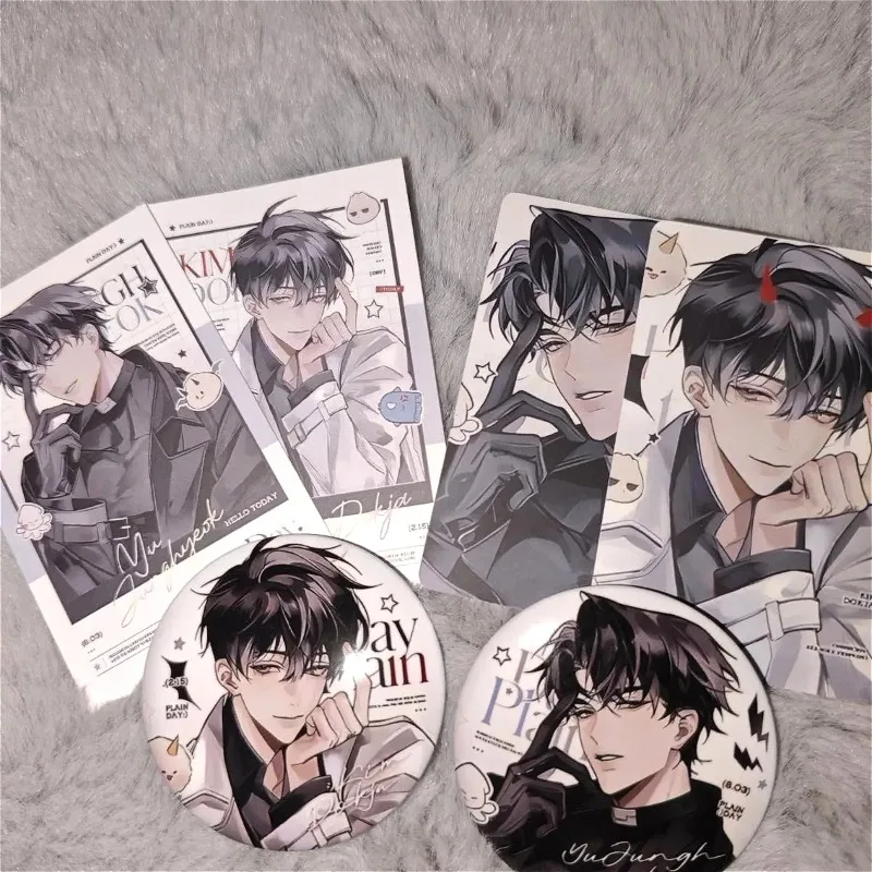 

Omniscient Reader Anime Small Card Kim Dokja Photo Cards Brooch Badges Photomasks Student Id Card Business Friends Gift Cosplay
