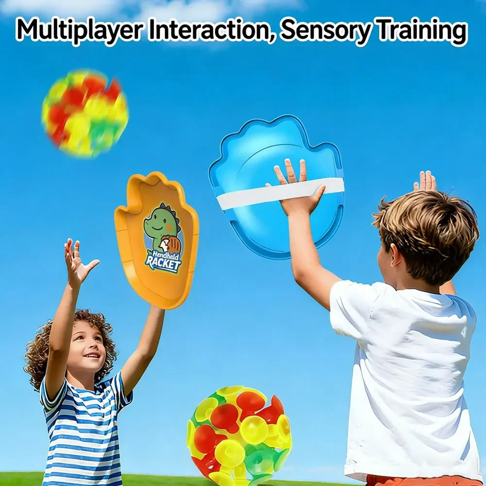 Children's Toy Sticky Target Balls Suction Cup Sticky Ball Parent-Child Interaction Sticky Ball Outdoor Sports Throwing Toys
