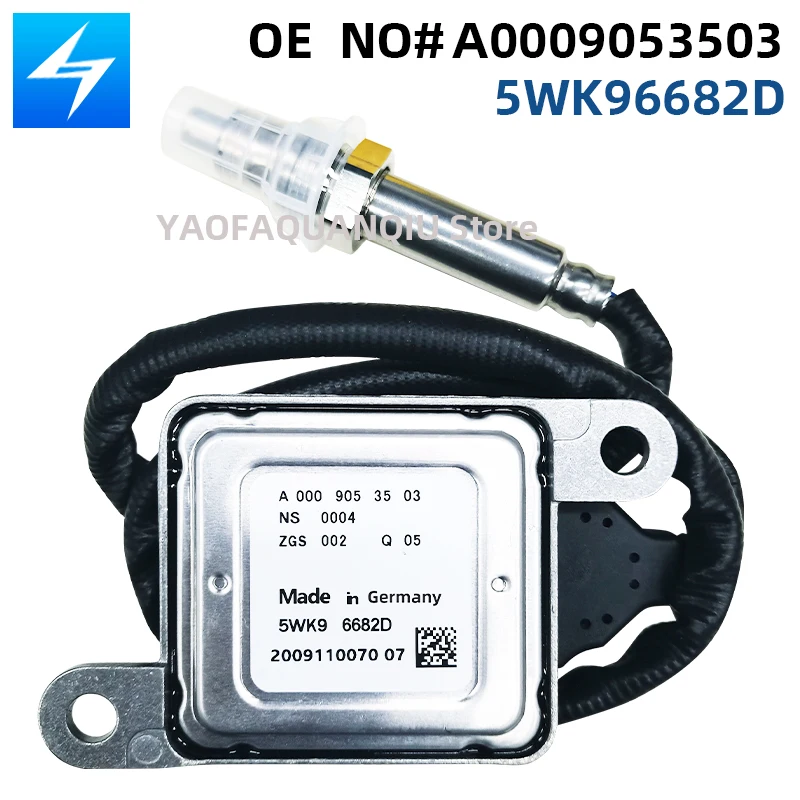 A0009053503  5WK96682D Nox Sensor Nitrogen Oxide Sensor for Mercedes-Benz W164 W166 W205 W212 W221 W251