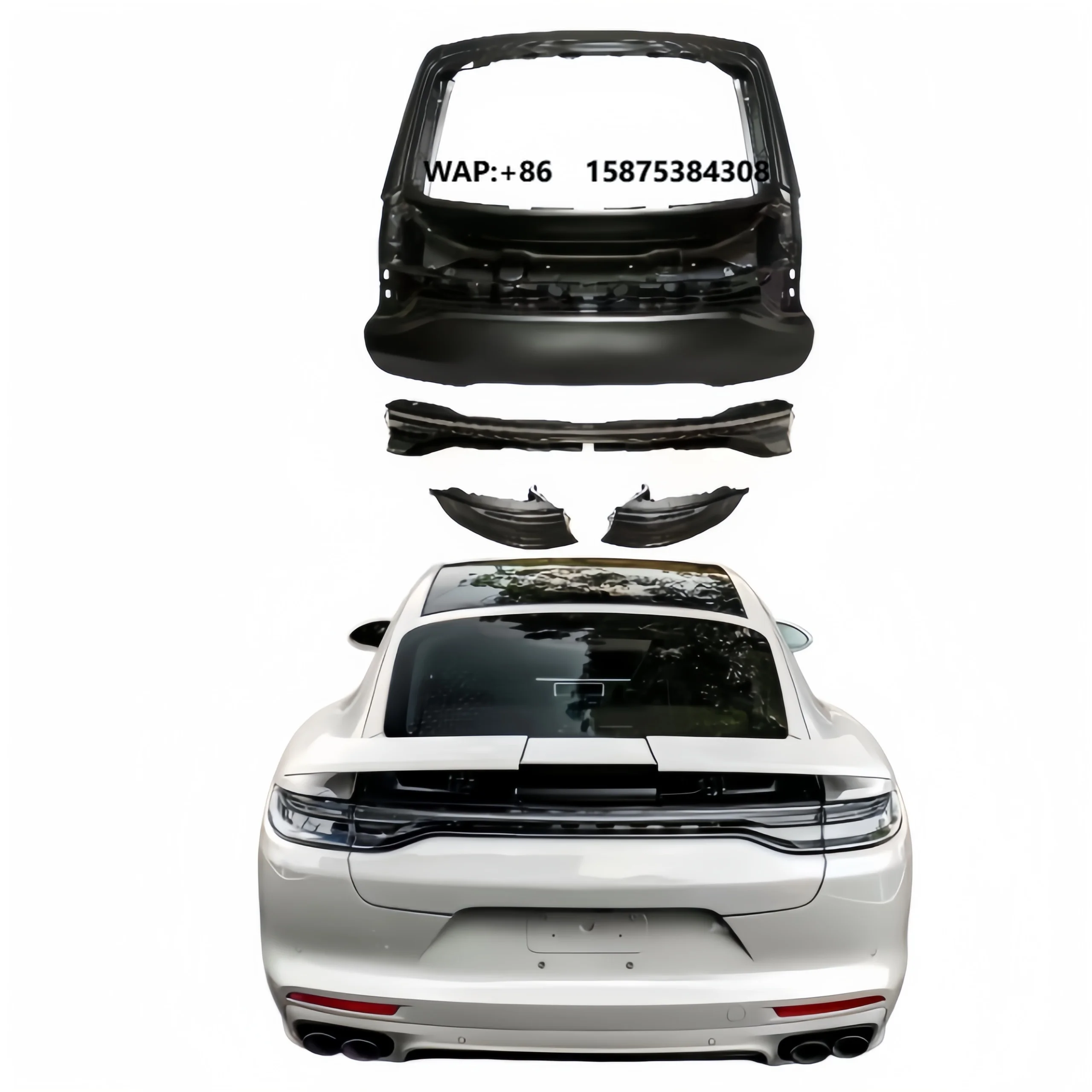 

For Panamera 971.1 Upgraded 971.2 Taillight Kit for 17-20 Models of Panamera 971.1