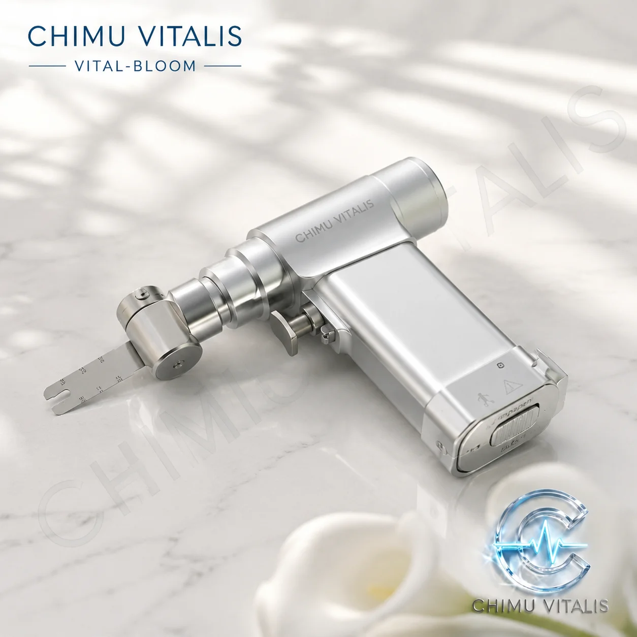 【CHIMU VITALIS】Portable Electric Oscillating Saw Set with 2 Batteries, Charger and 3 Blades