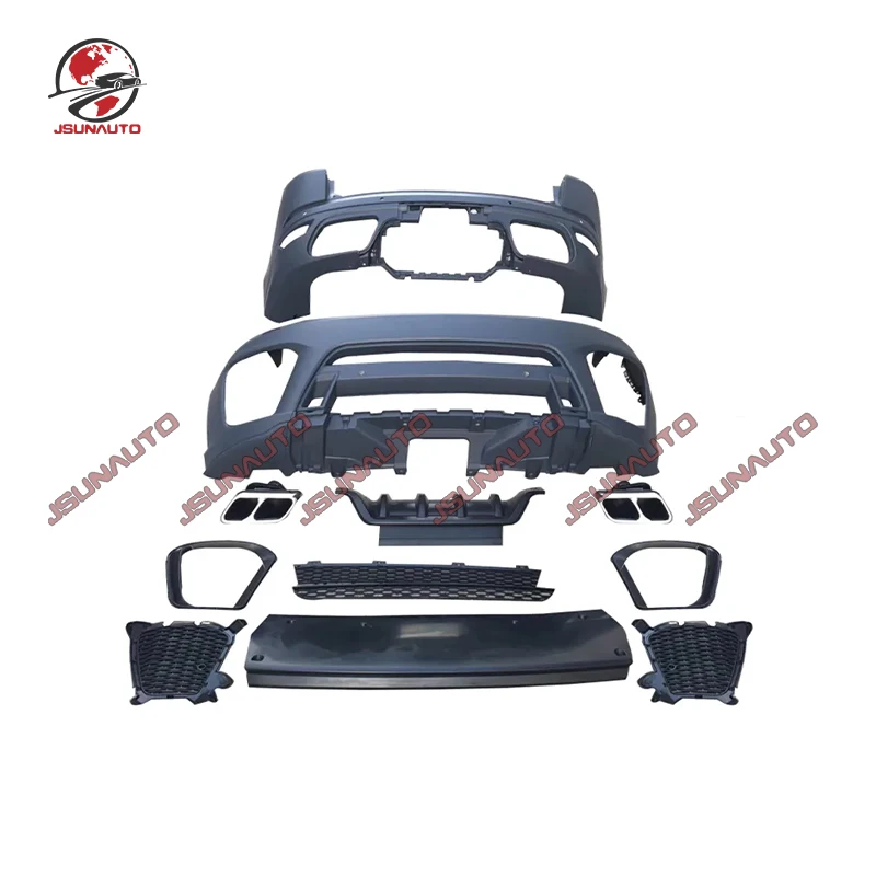 Factory Supply SVR Style Front Bumper Rear Bumper For 18-22 Range Rover Sport SVR Side Skirts Conversion Body Kit