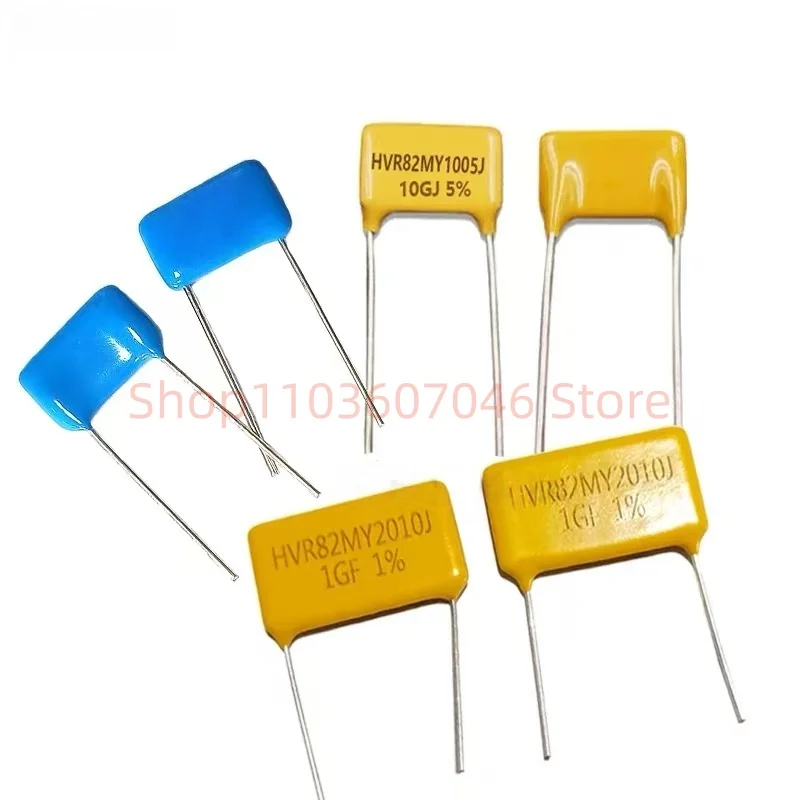 5 шт. RI82 толстопленочный лист 10G металлическая стеклянная глазурь 100MF150M10M20M300M1G прецизионный резистор высокого напряжения