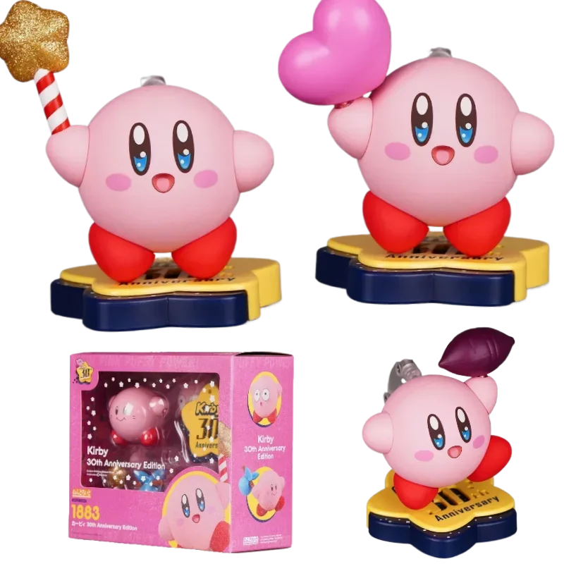 

Hot New IN stock Kirby 1883 Anime Figure 30th Anniversary Edition Action Figure Model Toys For Boys Girls Xmas For Kids Gift