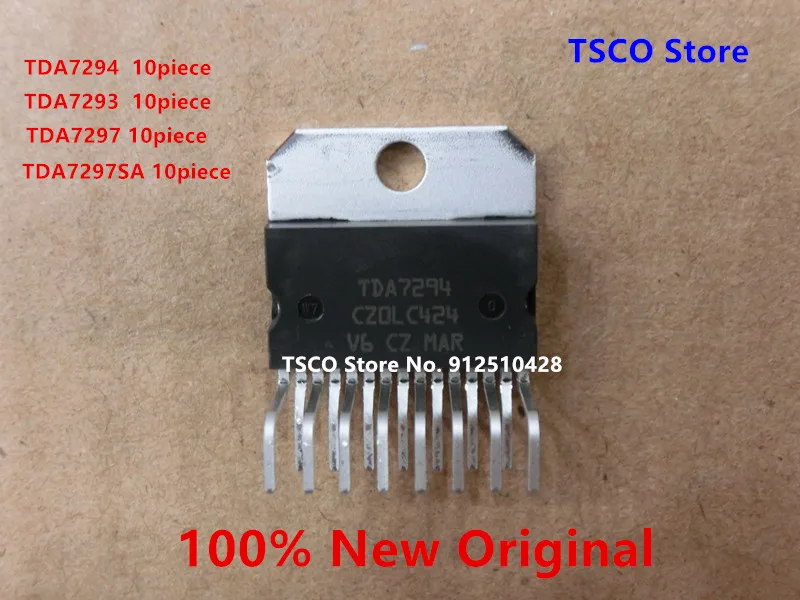 TDA7294  TDA7294V TDA7293 TDA7293V TDA7297  TDA7297SA  New Original 10piece Audio